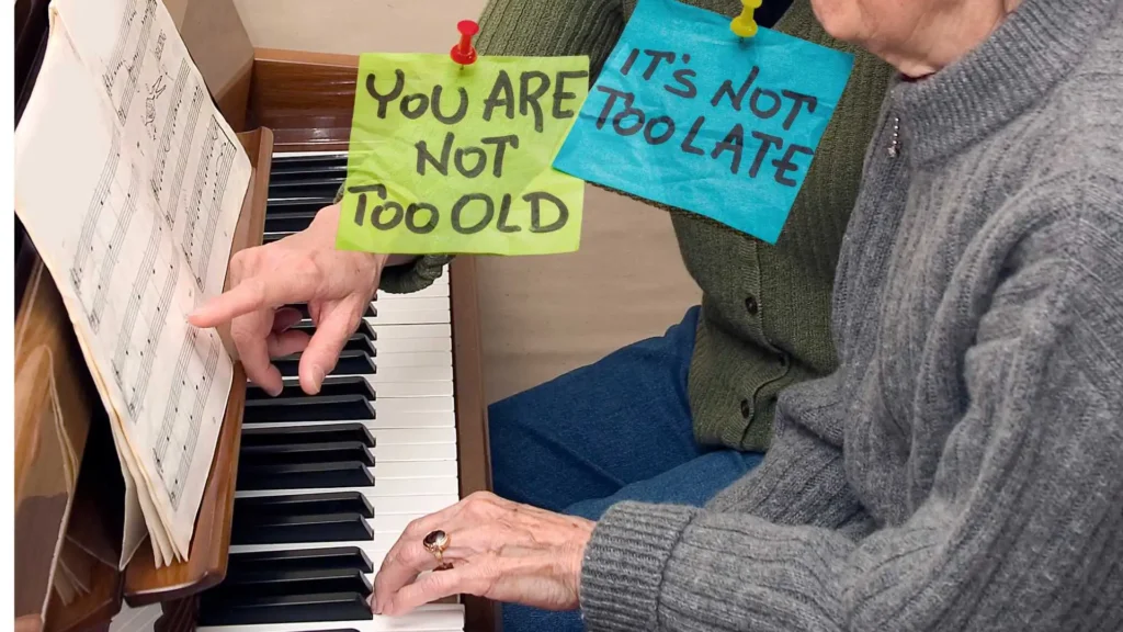 What age is too late to start piano?