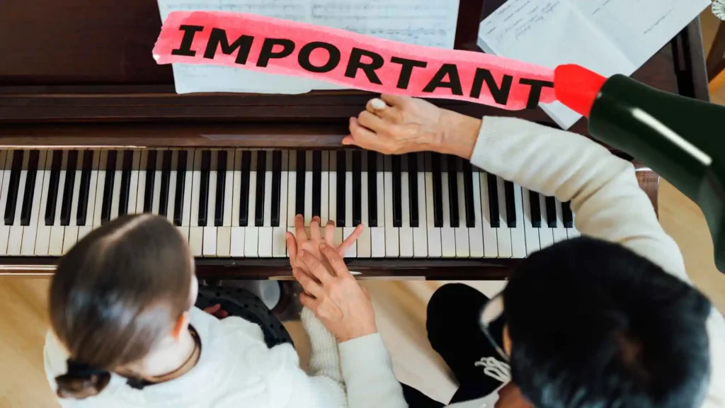 Why are piano lessons important?